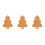 3Pcs Christmas Tree Shaped Bamboo Cutting Boards For Kitchen Use 8