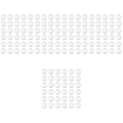 2000 Pcs Polystyrene Craft Balls For Wedding Party And Christmas 2