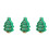 3Pcs Christmas Tree Filled Party Decor Photo Prop 6
