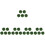 25 Pcs Simulation Plant Topiary Balls Decorative Ceiling Ornaments 5