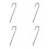 4Pcs Heavy Duty Metal Rebar Stakes For Trampolines 11
