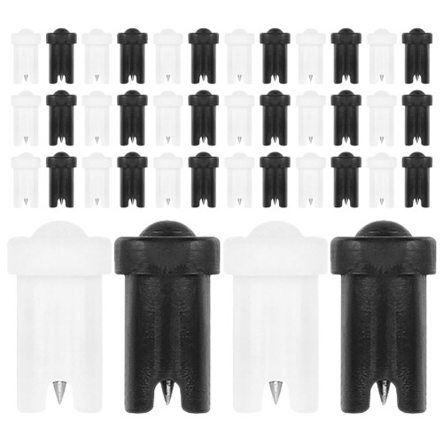 120 Pcs Lash Extension Glue Bottle Nozzle Needles Replacements 1