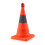 3Pcs Collapsible Reflective 45Cm Traffic Safety Cone Warning Cone Red 10