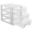 2Pcs Desktop Drawer Organizer Multi-Layer Plastic Storage Box 3