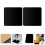 4 Pcs Table Photography Black Shooting Background Display Board 11