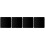 4 Pcs Table Photography Black Shooting Background Display Board 3