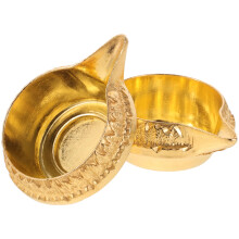 2Pcs Reusable Alloy Oil Lamps For Butter Lamp Buddhist Decor
