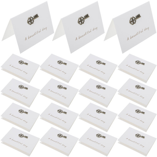 60 Sets Cards For New Year Festival With Envelope 2