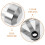 4Pcs Motorcycle Document Holder Tax Disc Acrylic Tube 11