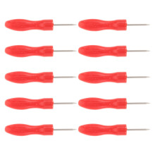 10Pcs Stainless Steel Eyelash Glue Nozzle Pins For Lash Extension