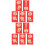60 Pcs Chinese Style Red Envelopes Red Packets New Year Supplies 5