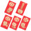 60 Pcs Chinese Style Red Envelopes Red Packets New Year Supplies 9