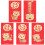 60 Pcs Chinese Style Red Envelopes Red Packets New Year Supplies 1