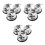 9 Pcs Drum Leg Installation Base For Floor Support Durable Alloy 8
