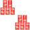 60 Pcs Chinese Style Red Envelopes Red Packets New Year Supplies 6