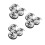 9 Pcs Drum Leg Installation Base For Floor Support Durable Alloy 10