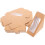 50Pcs Clear Window Triangular Dessert Boxes For Sandwich Packaging 1