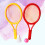 One Pair Plastic Badminton And Tennis Racket Set With Balls 6