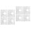 8 Pcs Stainless Steel Door Lock Reinforcement Plate 4