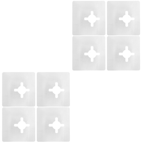 8 Pcs Stainless Steel Door Lock Reinforcement Plate 2