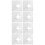 8 Pcs Stainless Steel Door Lock Reinforcement Plate 5