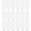 800Pcs Transparent Rubber Headband End Caps Protective Hair Band Tips 1