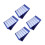 4Pcs 43X33Cm Desktop Pocket Chart With 20Pcs White Cards 9