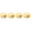 4 Pairs Professional Copper Finger Cymbals Percussion Dancing Props 4