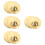 4 Pairs Professional Copper Finger Cymbals Percussion Dancing Props 7