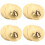 4 Pairs Professional Copper Finger Cymbals Percussion Dancing Props 5
