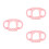 3Pcs Silicone Baby Bottle Handle Grip Pink Feeding Cover 9