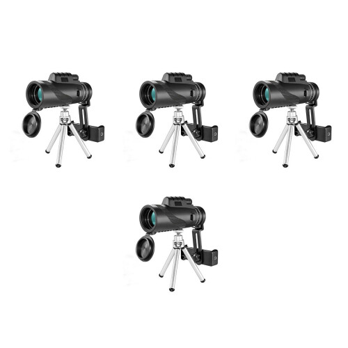 4 Sets Outdoor Monocular 80X100 For Bird Watching High Magnification 2