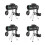4 Sets Outdoor Monocular 80X100 For Bird Watching High Magnification 5