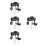 4 Sets Outdoor Monocular 80X100 For Bird Watching High Magnification 2
