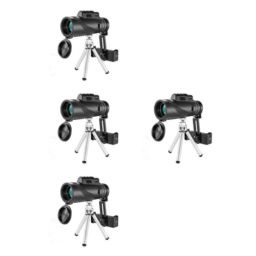 4 Sets Outdoor Monocular 80X100 For Bird Watching High Magnification 1