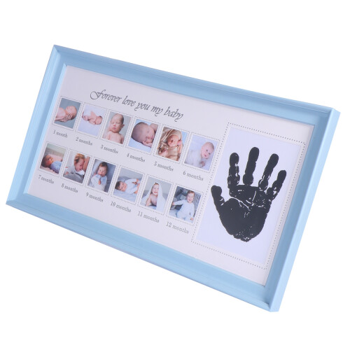 1Pc Growth Record Photo Frame Fingerprint Display Holder For
