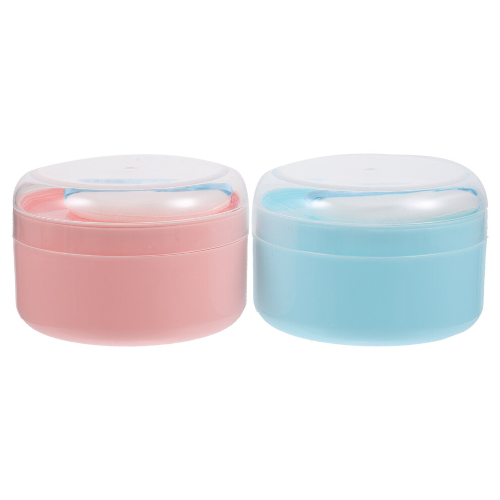 Aboofan 10 Pcs Empty Puff Boxes With Powder