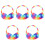 5Pcs Comfortable Plush Knitted Ear Warmer For Winter Protection 3