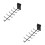 2Pcs Violin Bow Hanger Wall Mount For Erhu Bow Support Rack 4