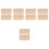 50 Pcs Diy Mini Bear Plush Stuffed Dolls Brooches 6