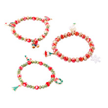 6 Pcs Christmas Themed Decorative Chain Bracelet Wrist Ornament