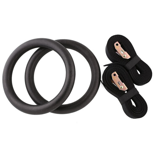 4Pcs Gymnastic Ring Set For Full Body Strength And Muscular Training