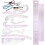 2 Sets Sewing Ruler French Curve Tailor Professional Tool 2
