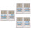 6 Boxes Of Professional Sewing Machine Needles Portable 6