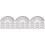 30 Pcs Plastic Protractors 180 Degree For Students 6