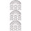 30 Pcs Plastic Protractors 180 Degree For Students 10