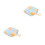 2Pcs Ceramic Grill Pan Nonstick With Handle For Home Use Orange 4