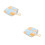 2Pcs Ceramic Grill Pan Nonstick With Handle For Home Use Orange 6