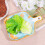 2Pcs Ceramic Grill Pan Nonstick With Handle For Home Use Orange 11