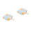 2Pcs Ceramic Grill Pan Nonstick With Handle For Home Use Orange 8